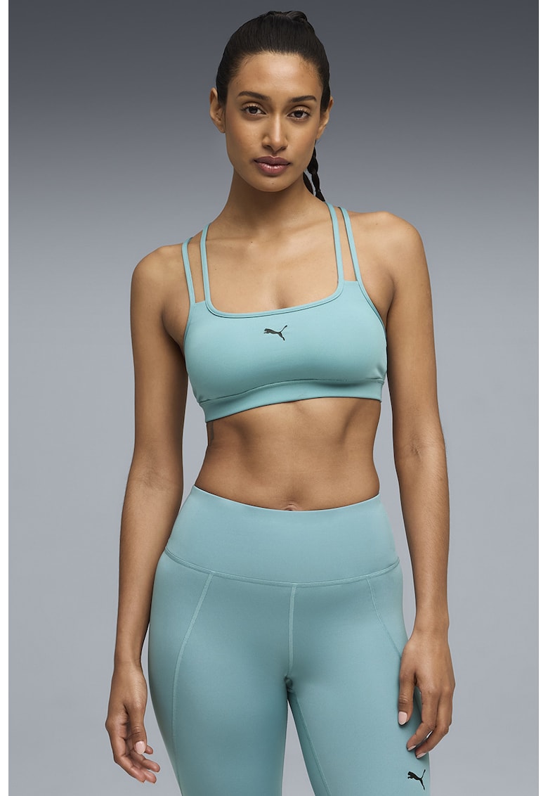 Bustiera pentru fitness Move Strappy - Turcoaz