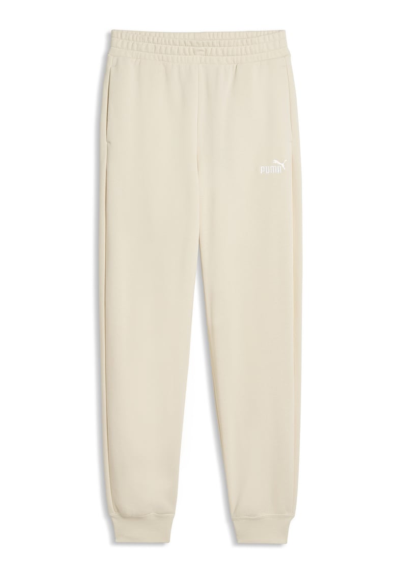 Pantaloni de trening cu detaliu logo Essential - Bej deschis