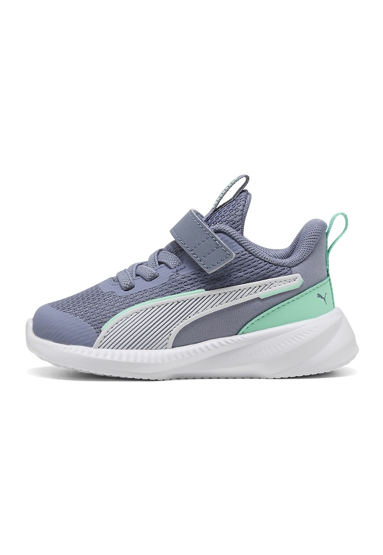 Pantofi sport Flyer 3 de plasa cu banda velcro - Albastru prafuit/Alb optic/Verde menta