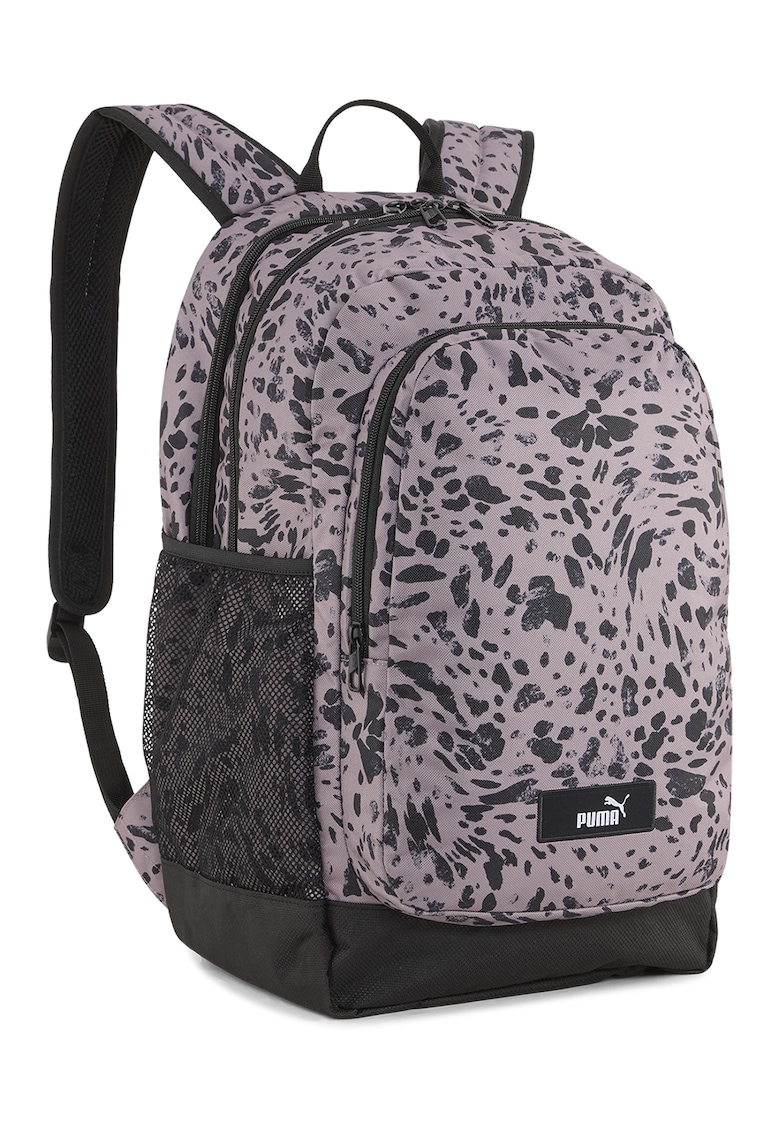Rucsac unisex cu model Academy - 29 L - Gri antracit/Liliac prafuit