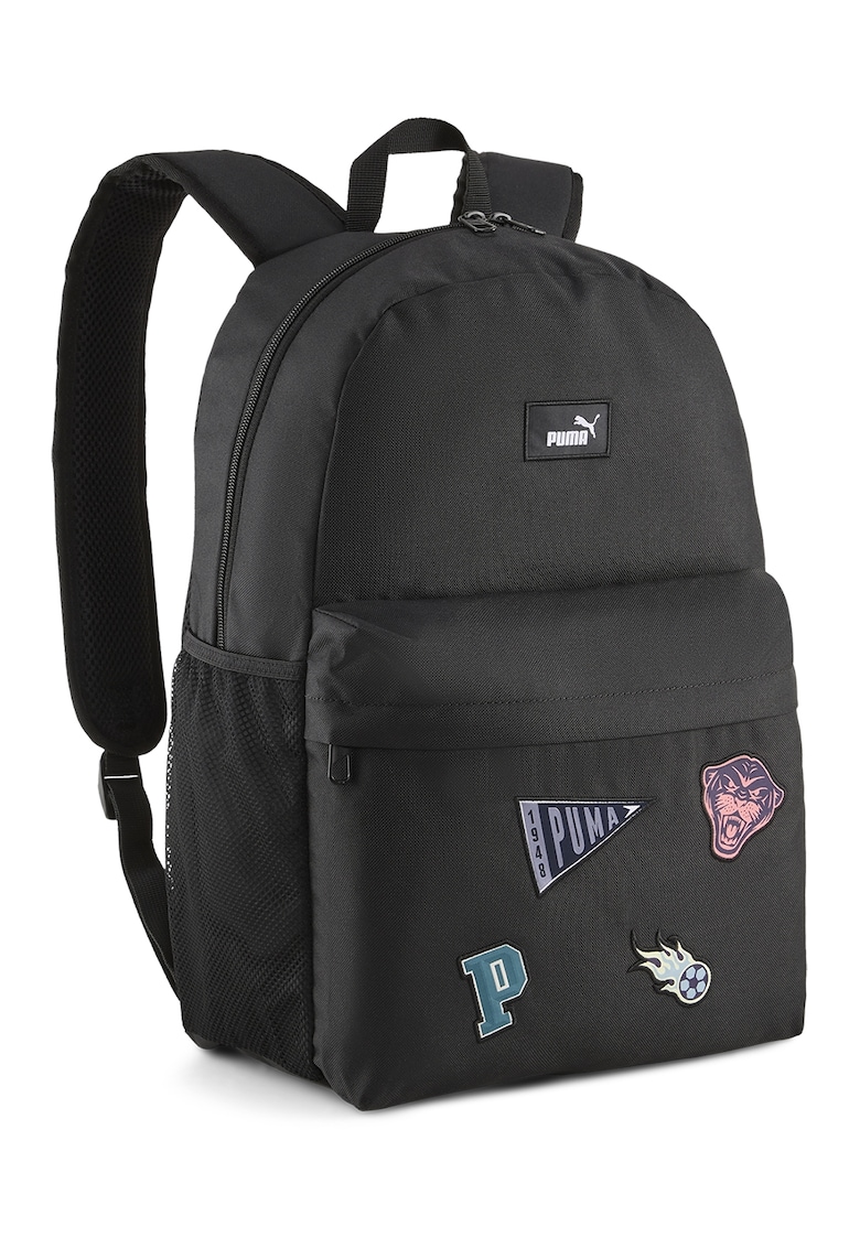 Rucsac unisex Phase Patch - 20 L - Negru/Roz pastel/Albastru deschis