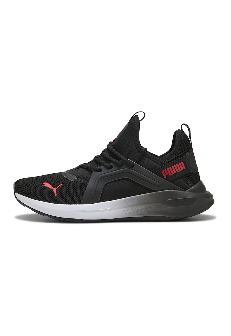 Pantofi Softride Enzo 5 cu brant cu amortizare pentru alergare - Negru/Rosu vermillion
