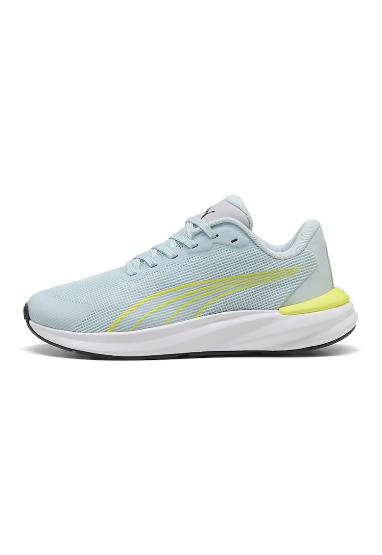 Pantofi sport Rapid Nitro de plasa cu logo contrastant - Albastru glaciar/Verde fistic