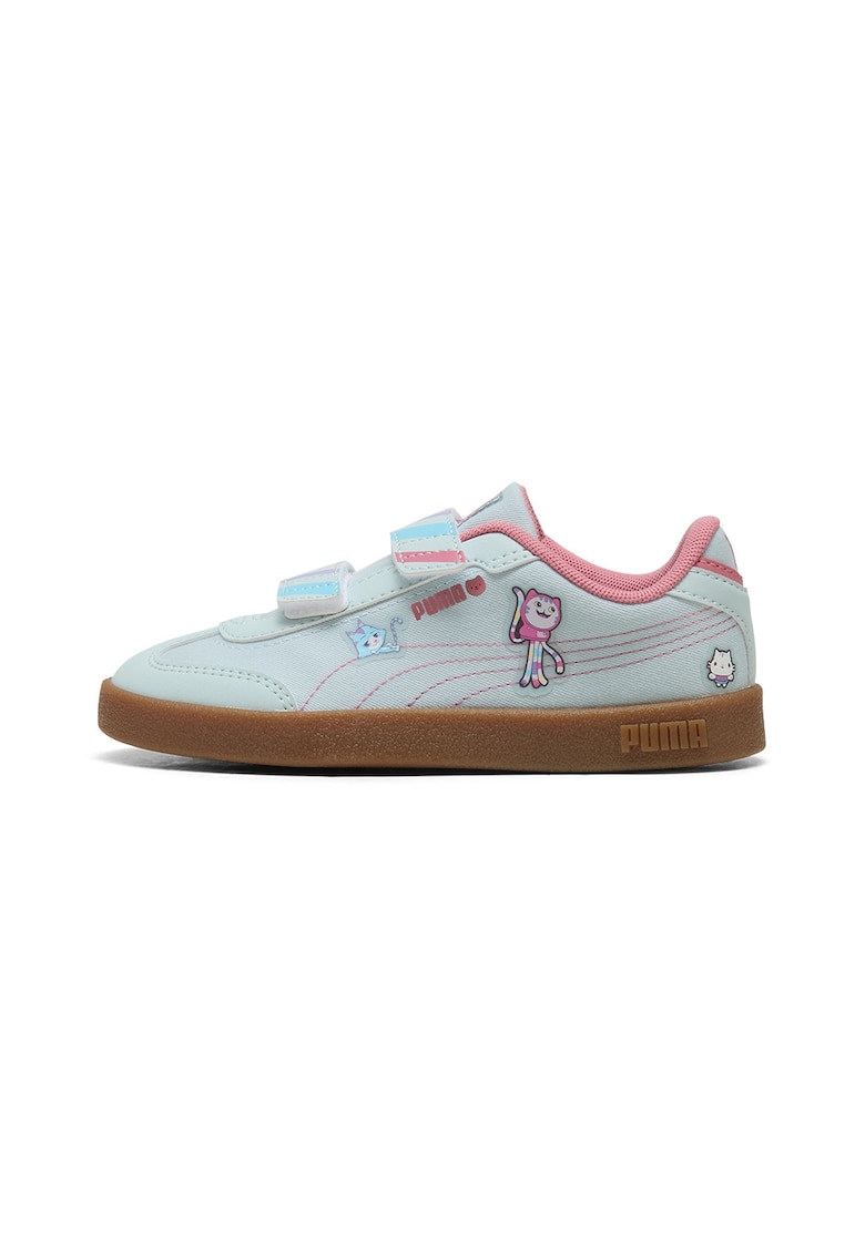Pantofi sport Club II Era GABBY'S DOLLHOUSE din material textil cu velcro - Galben pal/Albastru glaciar/Roz