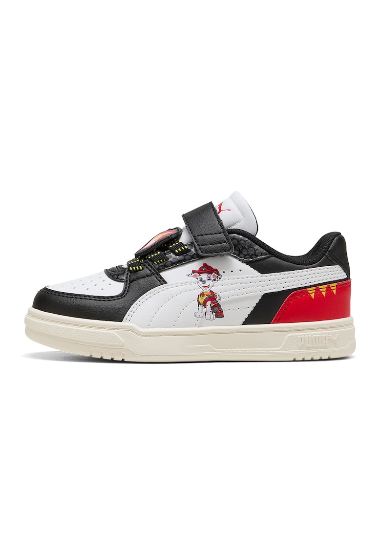 Pantofi sport Caven III din piele ecologica cu imprimeu desene animate - Rosu/Negru/Alb optic