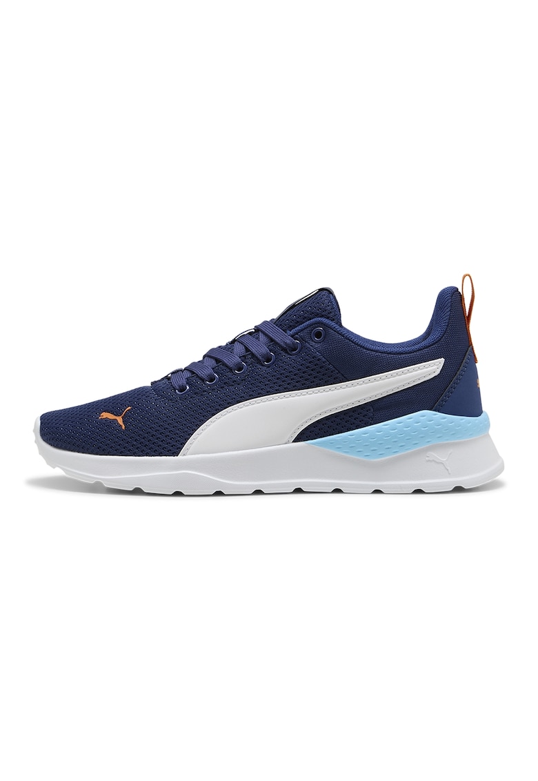 Pantofi Anzarun Lite low-cut de plasa - Portocaliu mandarina/Alb optic/Bleumarin
