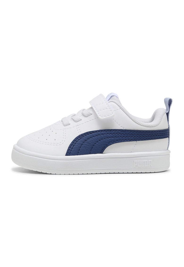 Pantofi sport Rickie AC+ de piele ecologica - Albastru inchis/Crem
