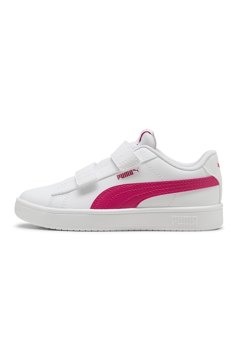 Pantofi sport Rickie Classic cu velcro - Rosu/Alb murdar