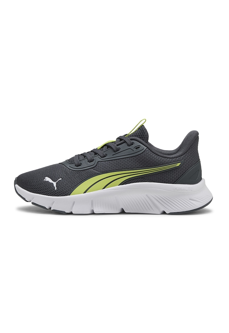 Pantofi sport FlexFocus Lite din material textil - Alb optic/Gri antracit/Verde fistic