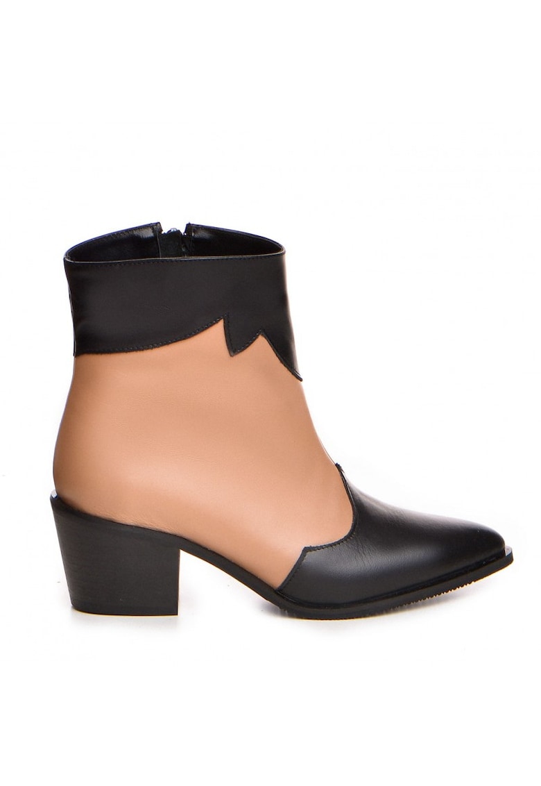 Ciocate dama Piele Naturala Bej Sage