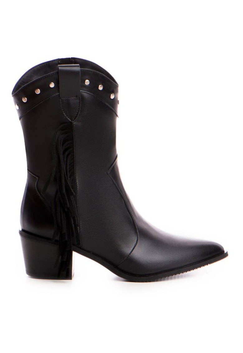 Ciocate dama Piele Naturala Negru Dakota Mini