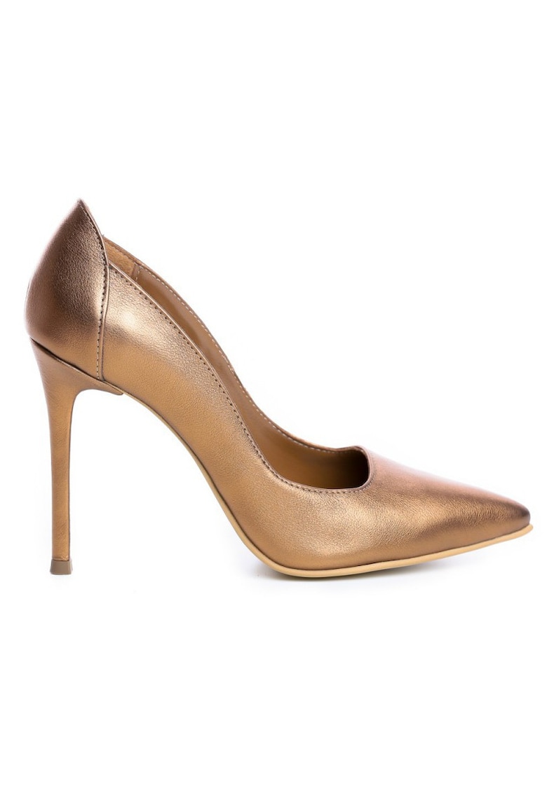 Pantofi stiletto piele naturala Aramiu Kim