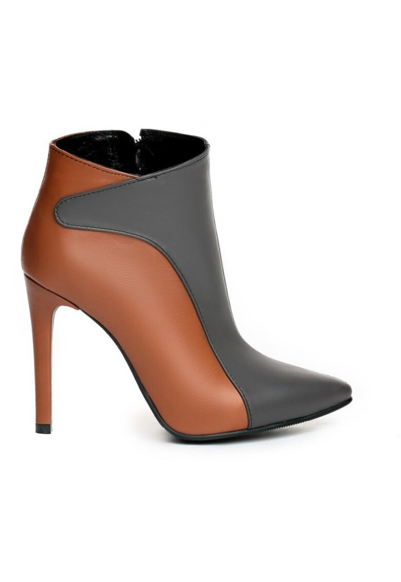 Botine dama Piele Naturala Alanna Maro