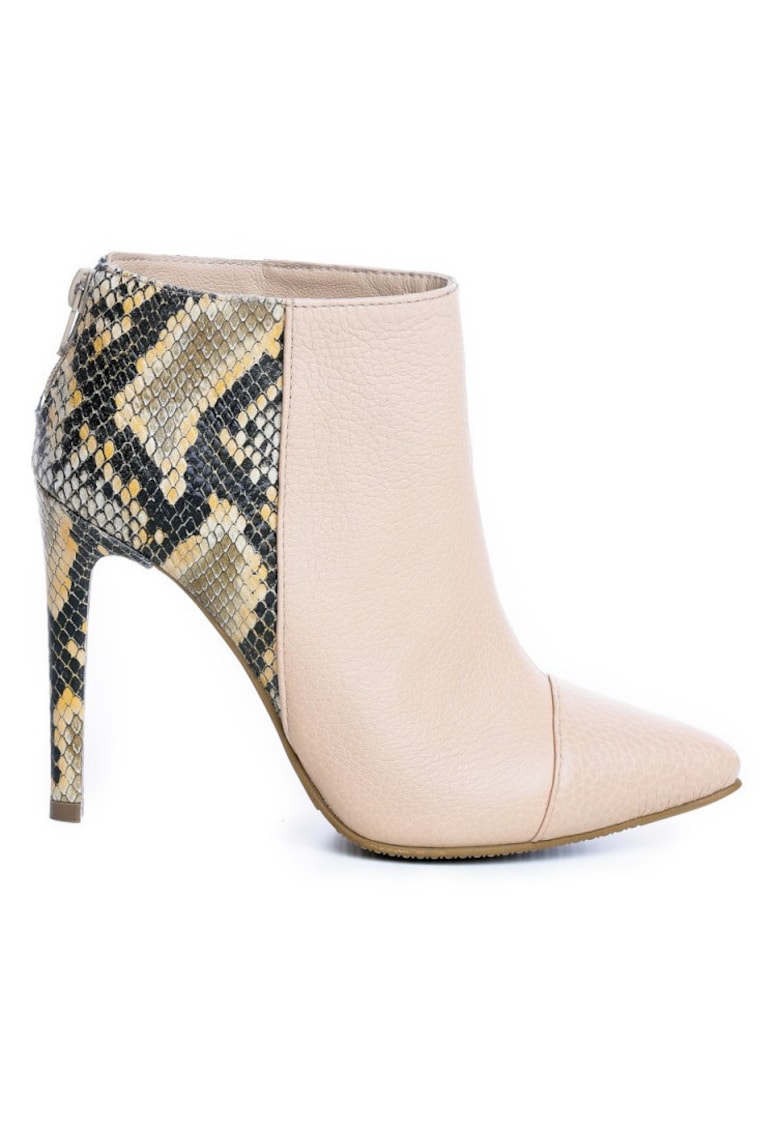 Botine dama Piele Naturala Nude Emotion