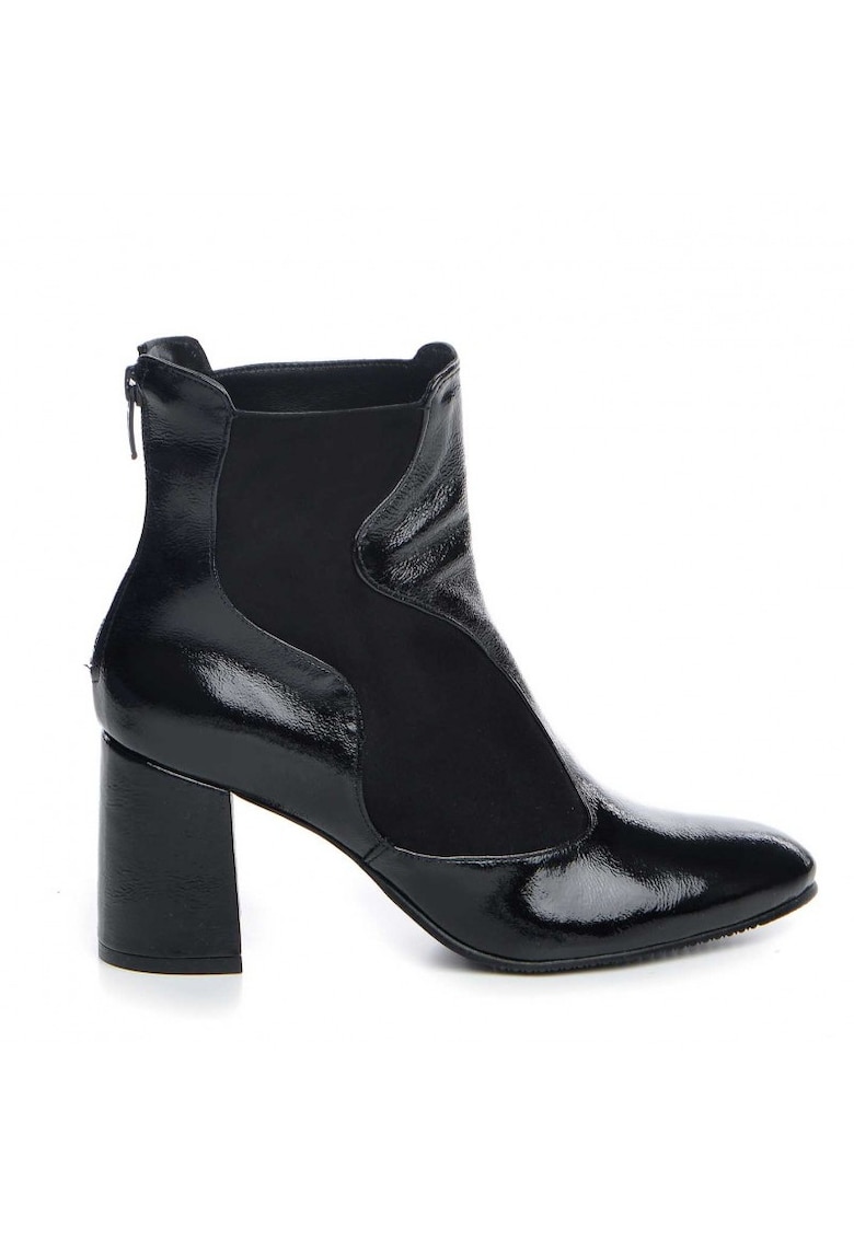 Ghete Dama Piele Naturala Negru Kelly
