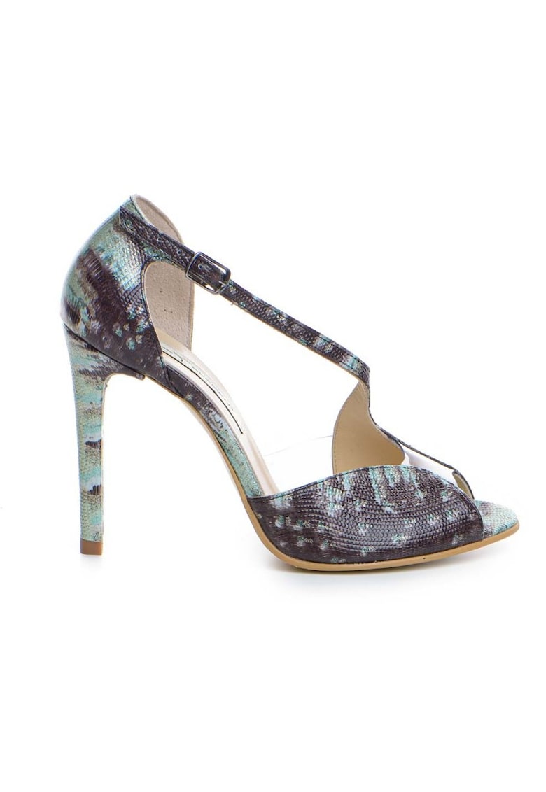 Sandale dama piele naturala Muse Verde