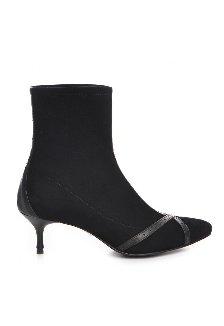 Botine Dama Piele Naturala Negru Kylie - Marimea