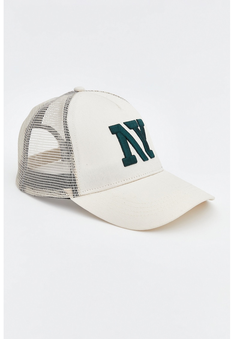 Sapca trucker - Verde inchis/Alb murdar