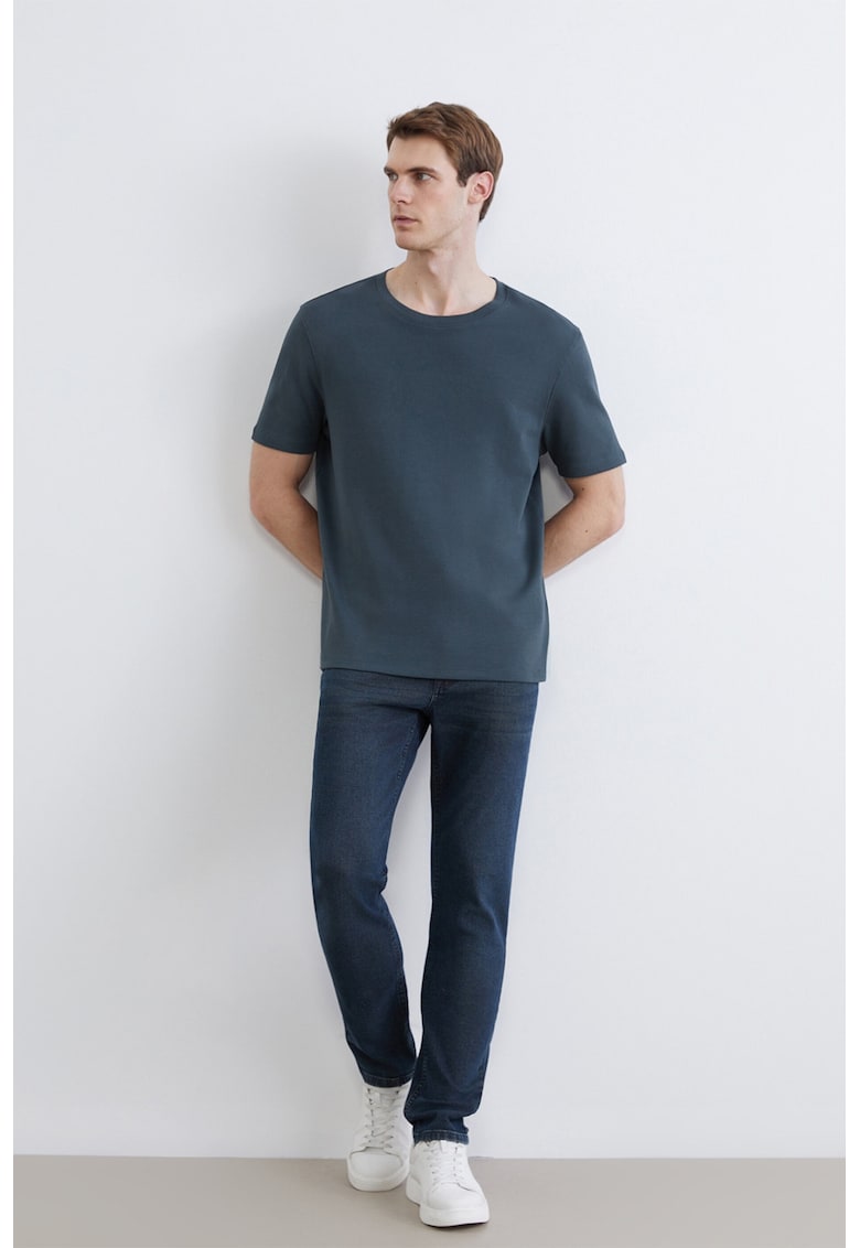 Blugi slim fit - Albastru ultramarin