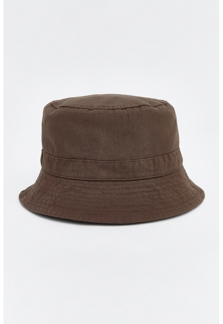 Geanta bucket cu model uni - Maro