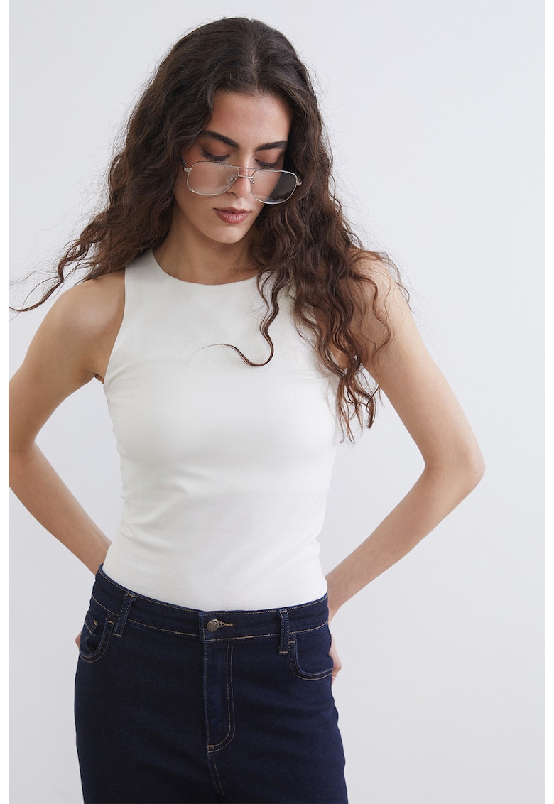 Top extra slim fit - Crem
