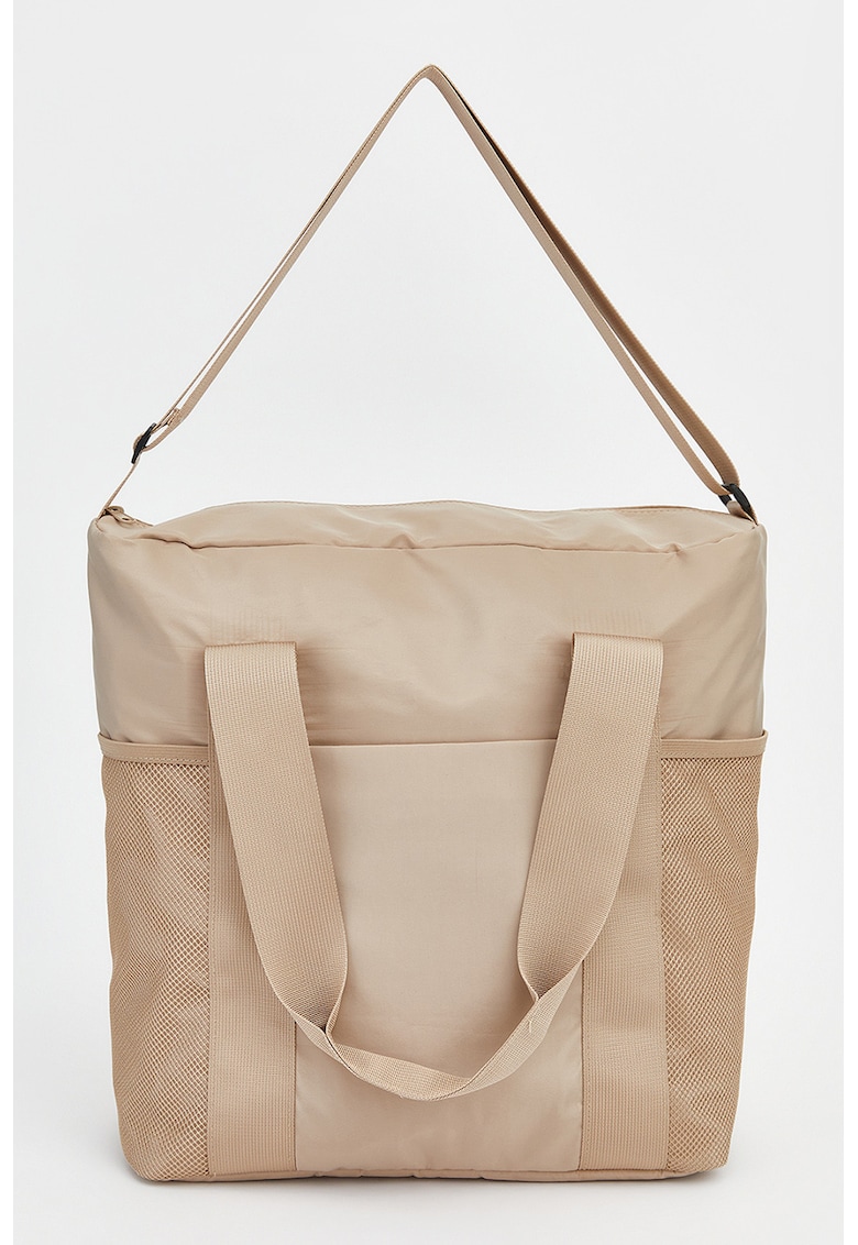 Geanta shopper textila - Bej