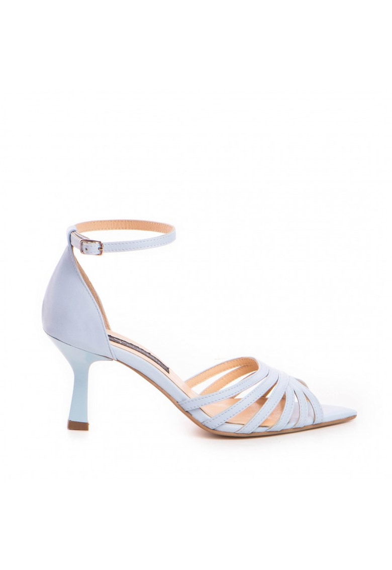 Sandale dama piele naturala Bleu Selena