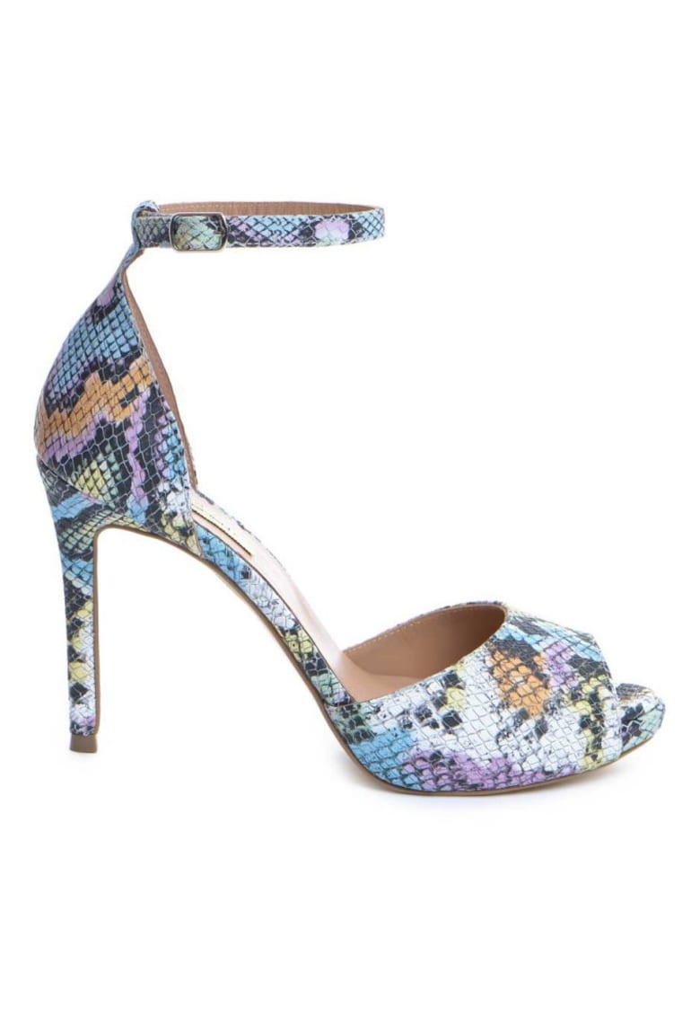 Sandale cu platforma piele naturala Multicolor Barbie