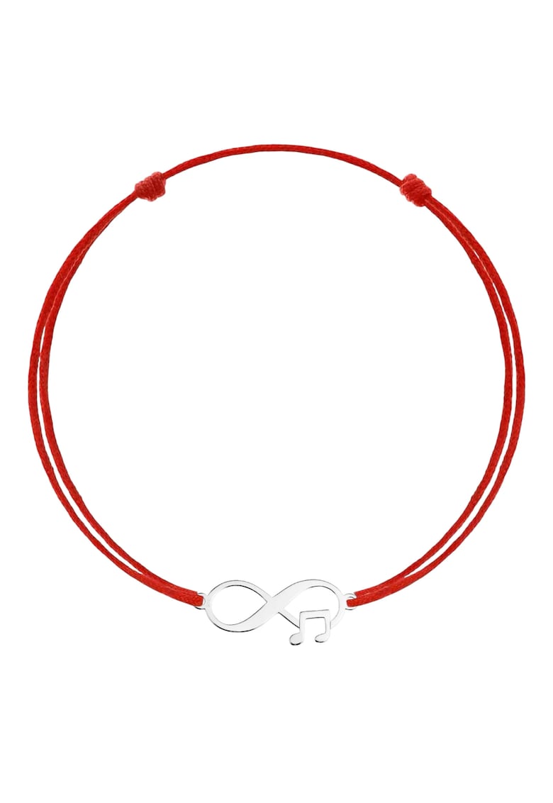 Bratara Martisor cu Infinit si Nota Muzicala din Argint 925