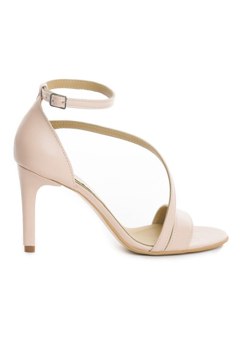 Sandale dama piele naturala Nude Evening