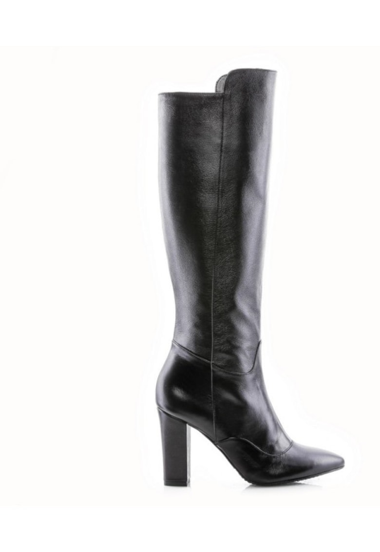 Cizme dama Piele Naturala Black Faye