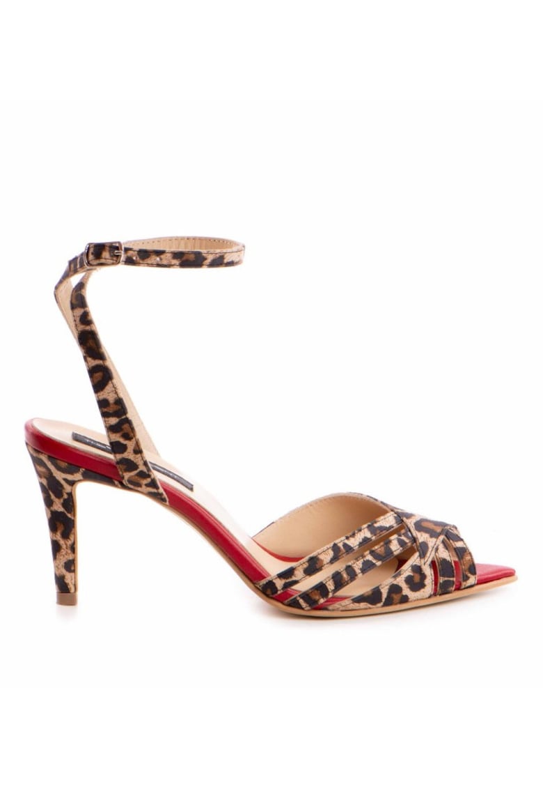 Sandale dama piele naturala Print Amina