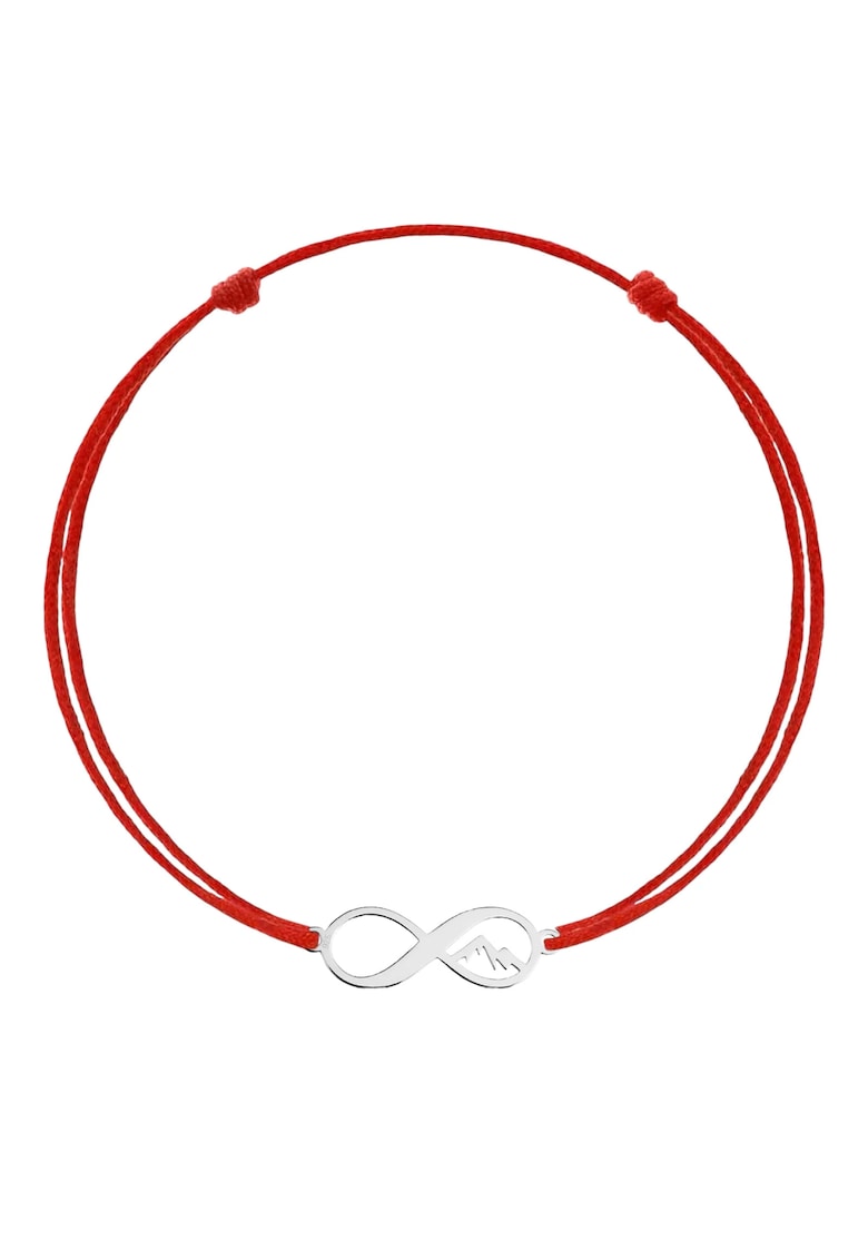 Bratara Martisor cu Infinit si Munte din Argint 925