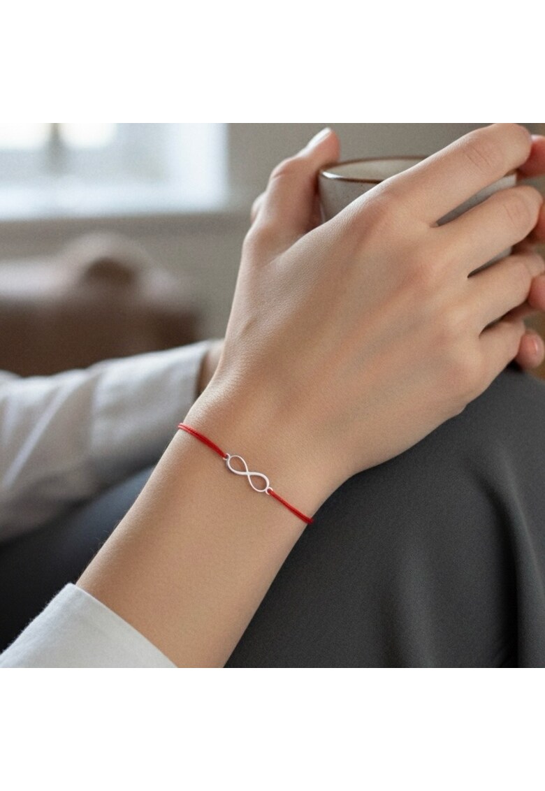 Bratara Martisor cu Infinit din Argint 925