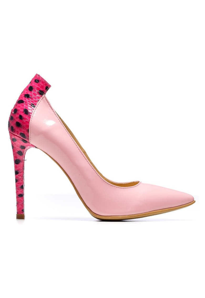 Pantofi stiletto piele naturala Cindy Rose