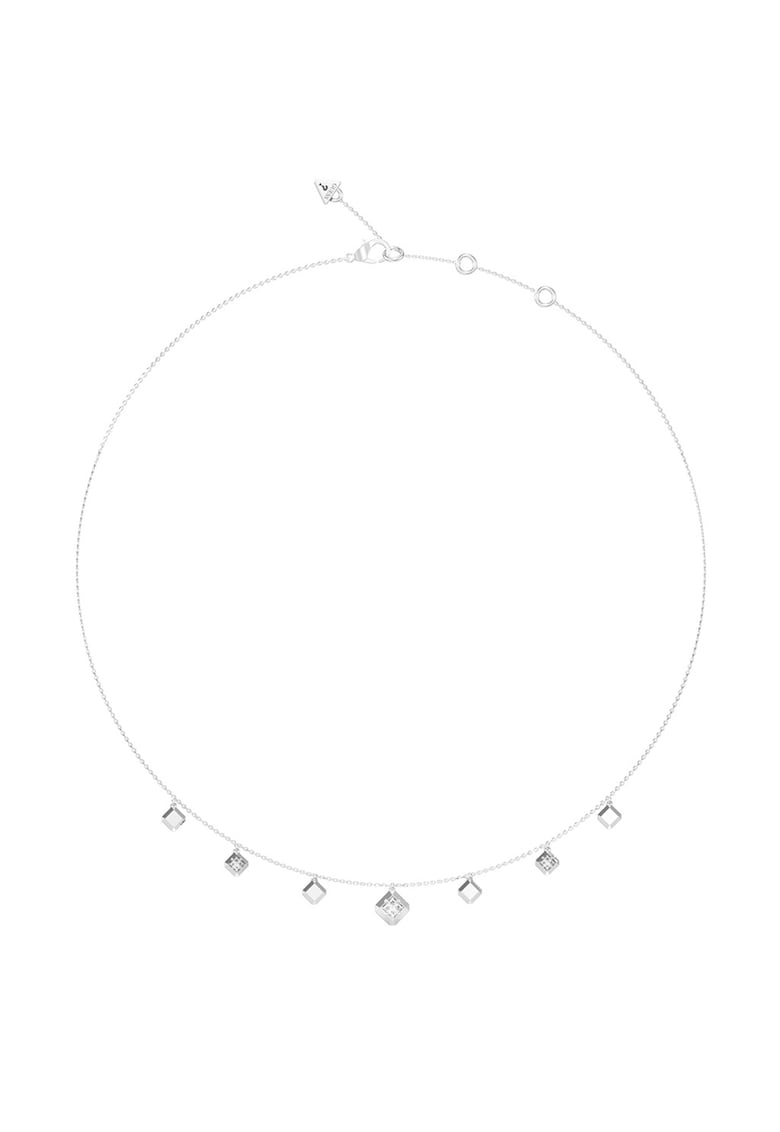 Colier cu cristale - Argintiu