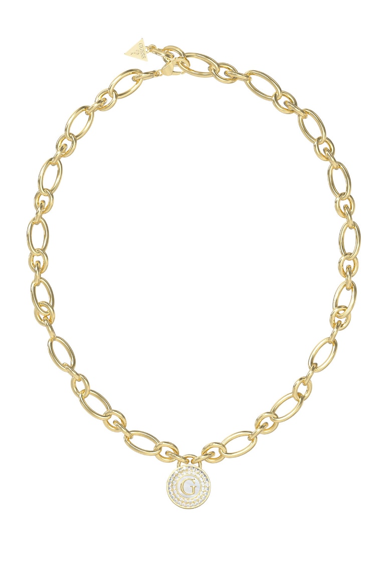 Colier cu pandantiv logo - Auriu