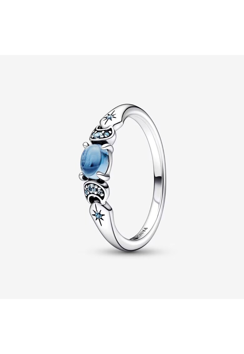 Inel Printesa Jasmine din Aladin - Disney Cristal Albastru din Argint 925 –