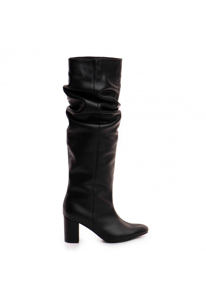 Cizme Dama Piele Naturala Negru Clare - Marimea - The 5th Element - imagine 1