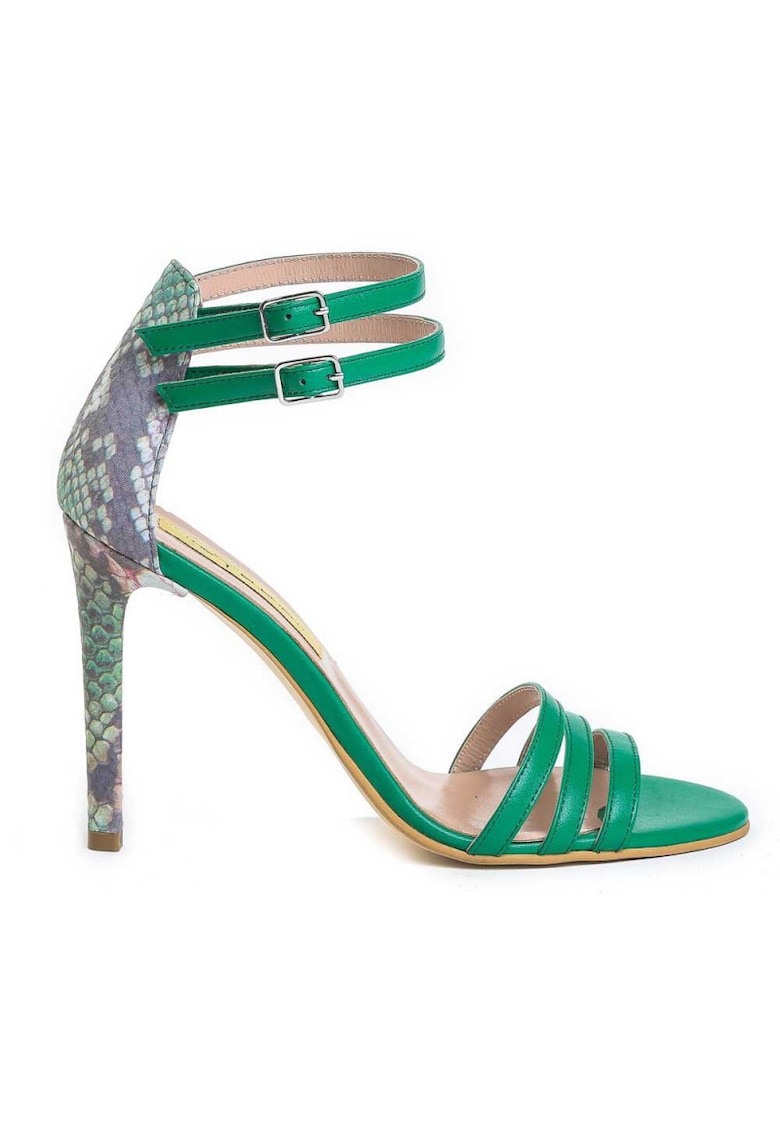 Sandale dama piele naturala Verde Sophia