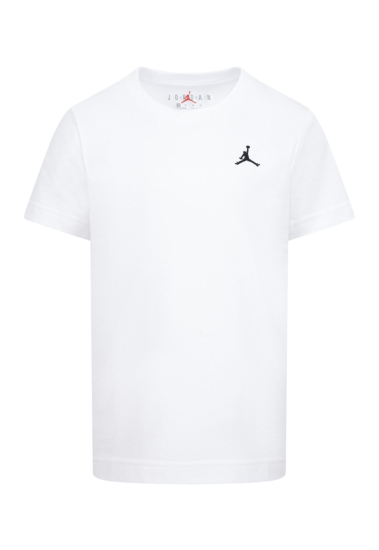 Tricou pentru baschet Jordan Jumpman - Negru stins/Alb optic