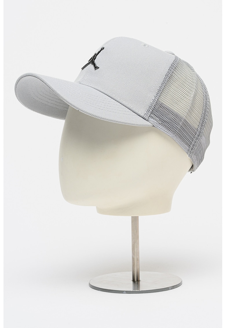 Sapca trucker cu logo - pentru baschet Jan Metal Jumpman - Gri deschis