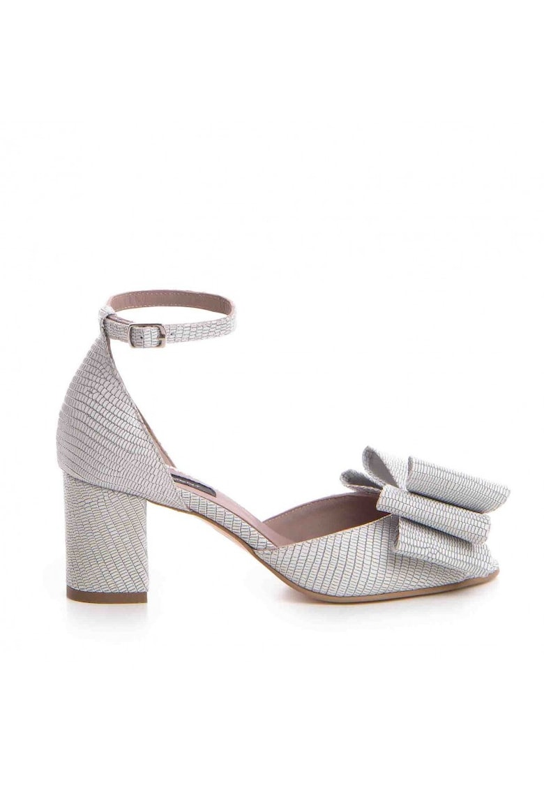 Sandale mireasa piele naturala Alb Daisy