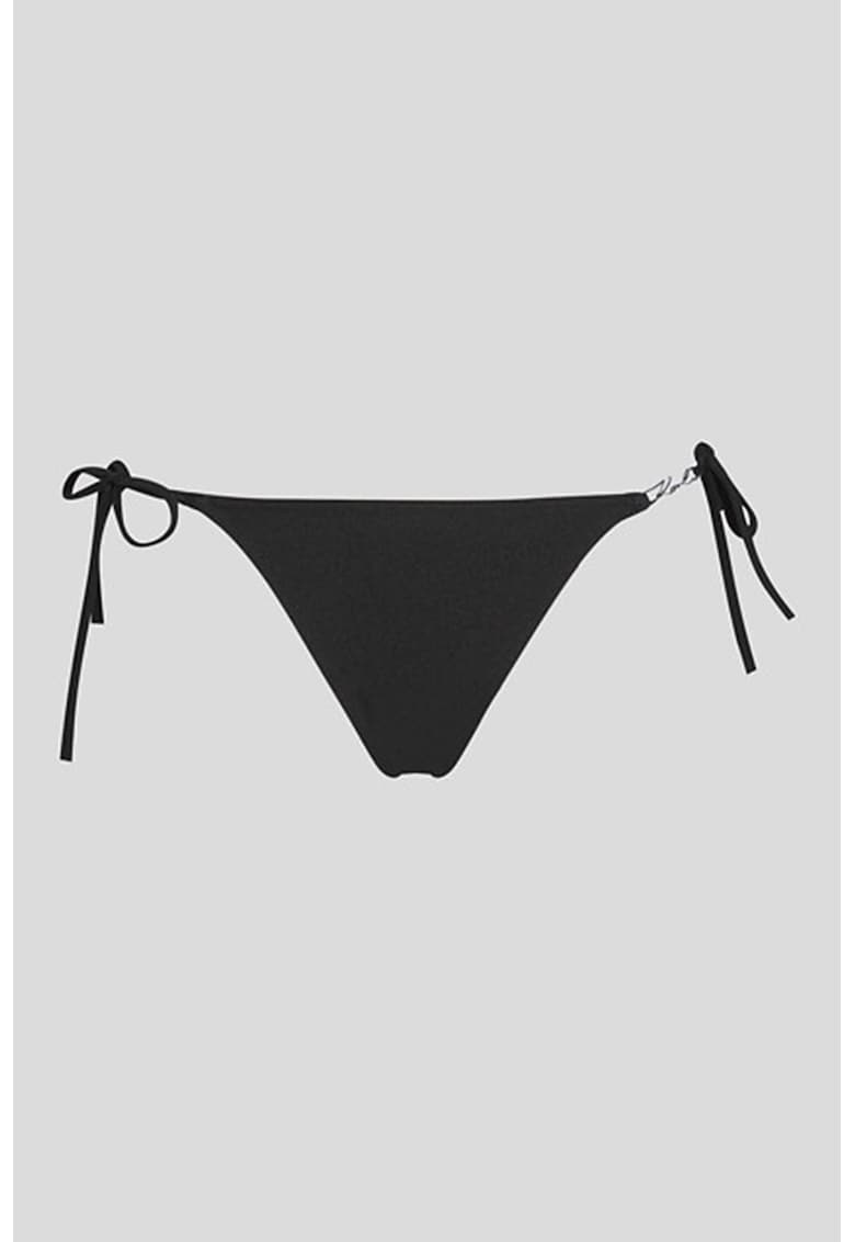 Slip brazilian cu model uni - Negru