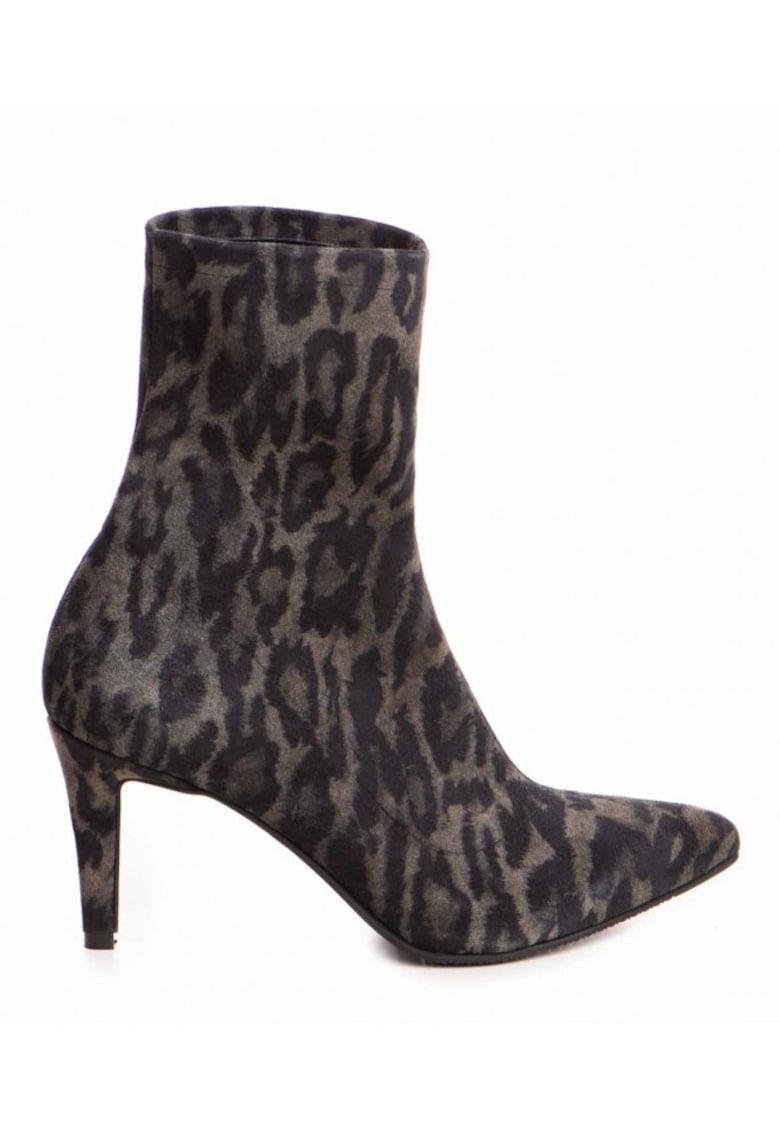Botine Dama Piele Naturala Amora Print