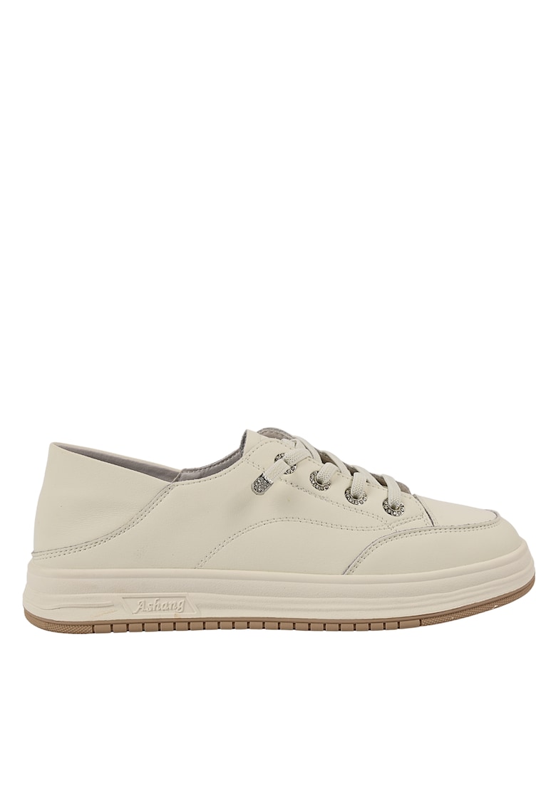 Pantofi sport - dama - 89198 alb - piele naturala - Alb