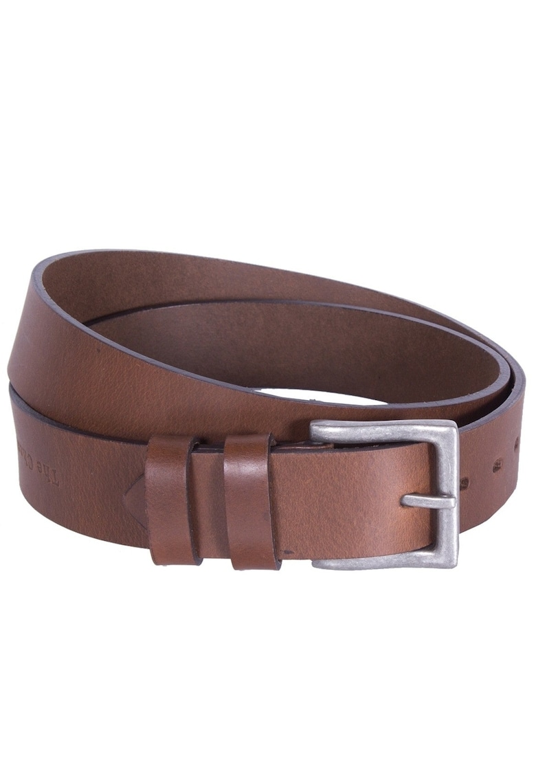 Curea piele naturala Brandon - - Coniac