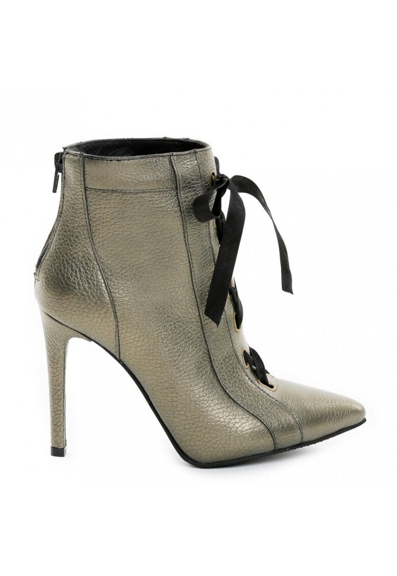 Botine dama Piele Naturala Annelise Bronze