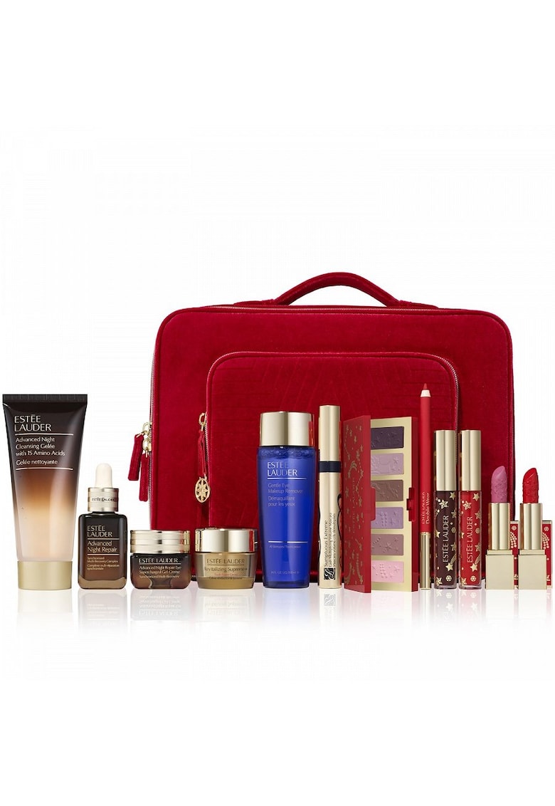 Blockbuster Celestial Glam - Set Cadou Lux pentru Ingrijire si Machiaj - 12 piese