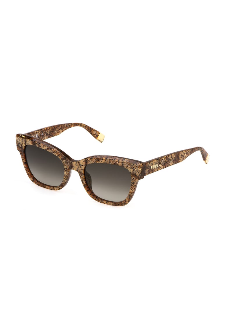 Ochelari de soare - SFU814-520V83 - maro gri - policarbonat - Ø 52 mm - protectie UV400 - include husa de marca